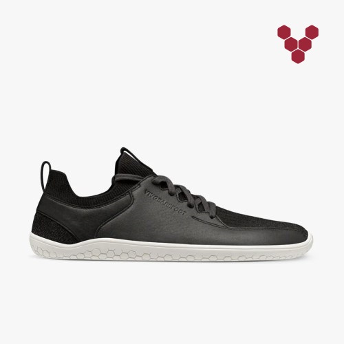 Vivobarefoot Primus Knit II Miesten Kengät Mustat (FI-XQ6V)